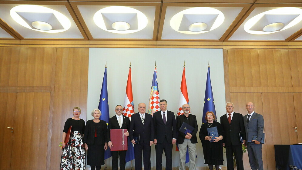 Predsjednik Republike Zoran Milanović uručio odlikovanja - 16