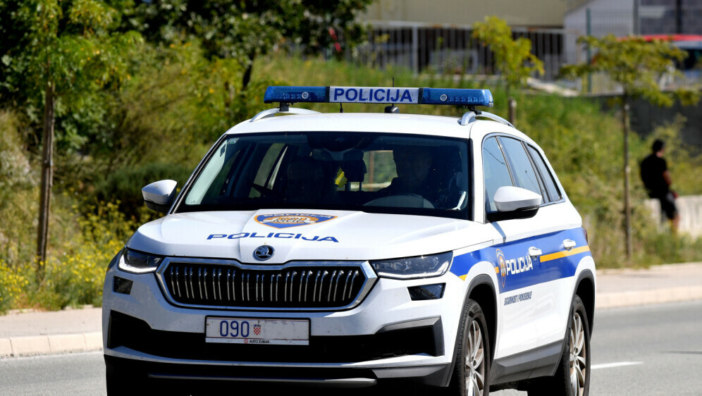 Policija na Krku, ilustracija