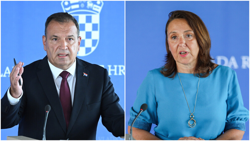 Vili Beroš i Irena Hrstić