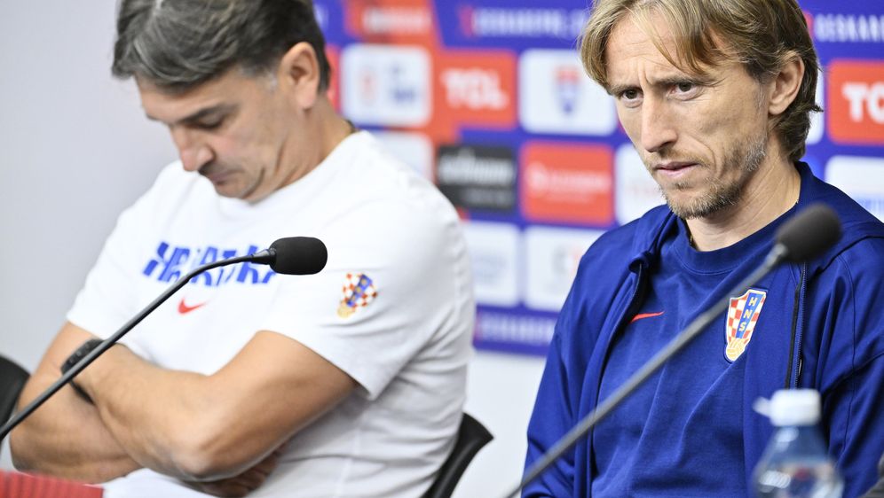 Zlatko Dalić i Luka Modrić