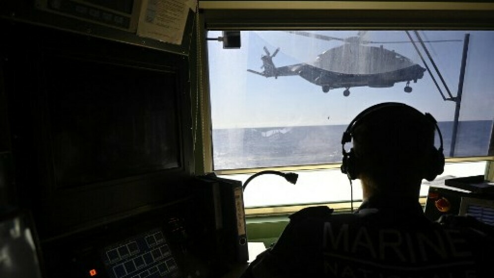 Vježba iznad Sjevernog mora