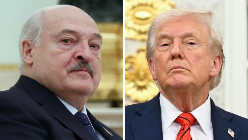 Aleksandar Lukašenko i Donald Trump