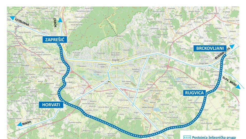 Planirana obilazna željeznička pruga