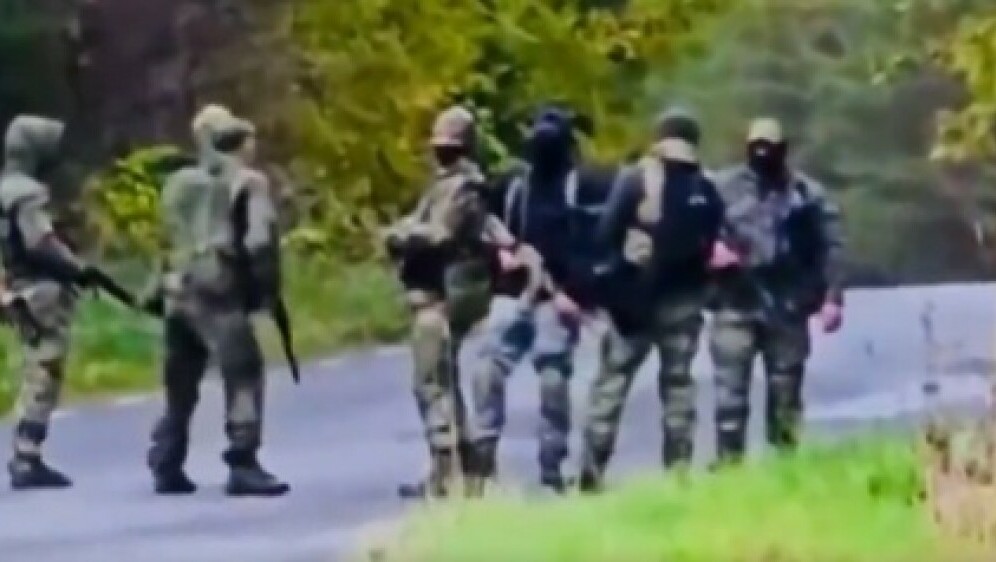 Ruski vojnici na granici