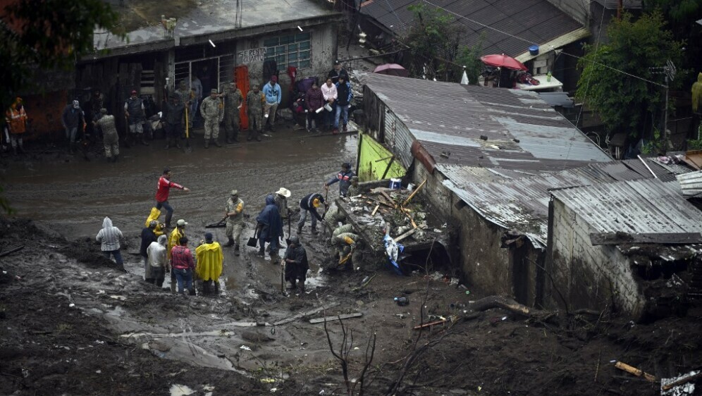 Poplave i odroni u Meksiku