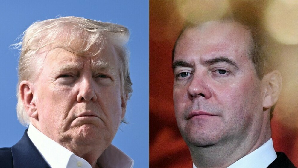 Donald Trump i Dmitrij Medjedev