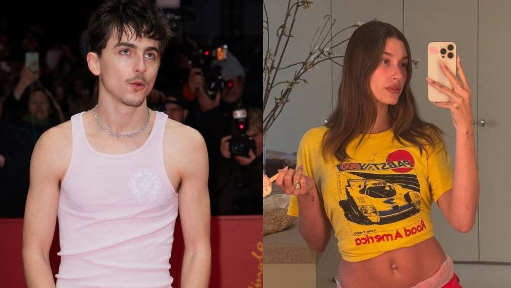Timothee Chalamet i Hailey Bieber