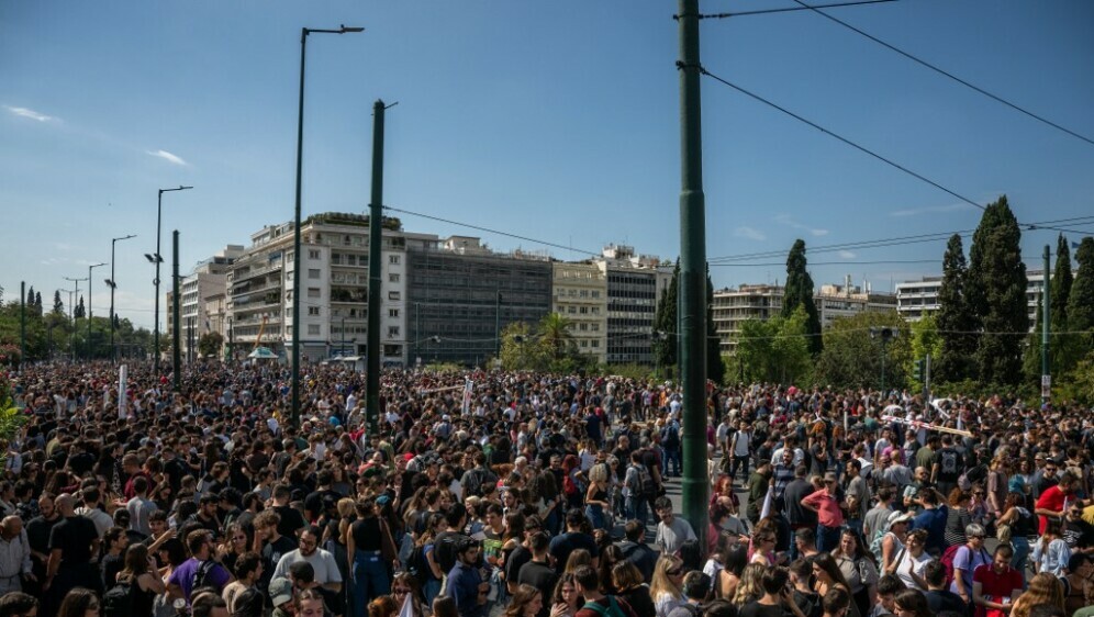 Protest u Grčkoj
