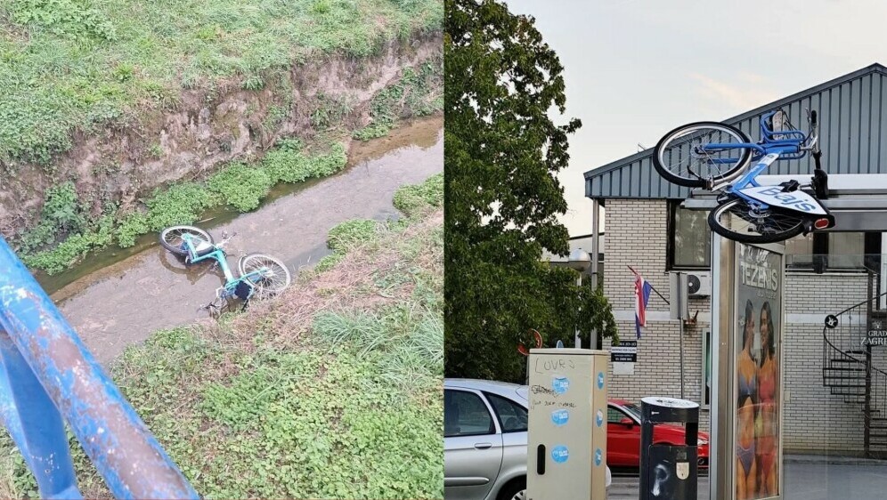 Vandali pobacali Bajs bicikle - 6