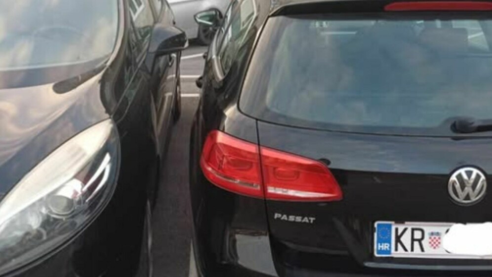 Nepropisno parkirano vozilo u Zlataru