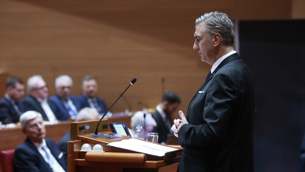 Andrej Plenković u Saboru - 5