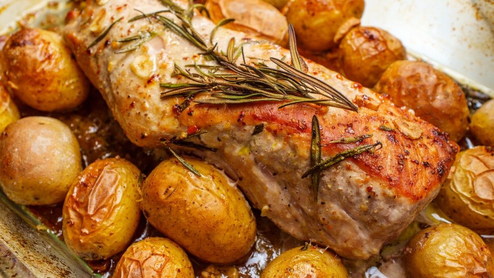 Zapečeni lungić s krumpirom