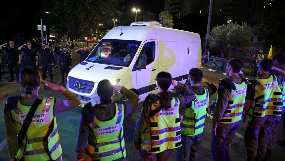 Transport četiri mrtva taoca iz Gaze