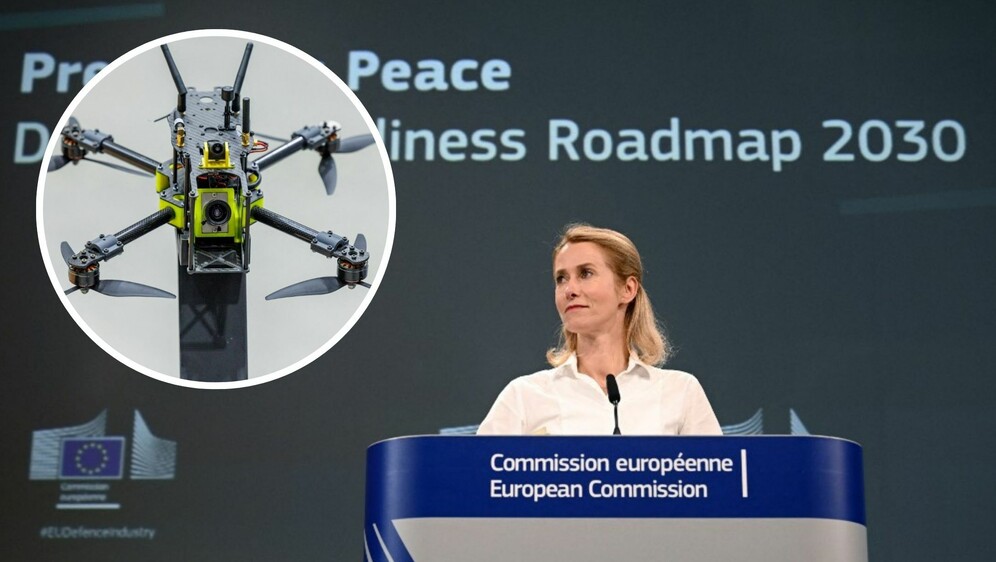 Kaja Kallas i lovac na dronove