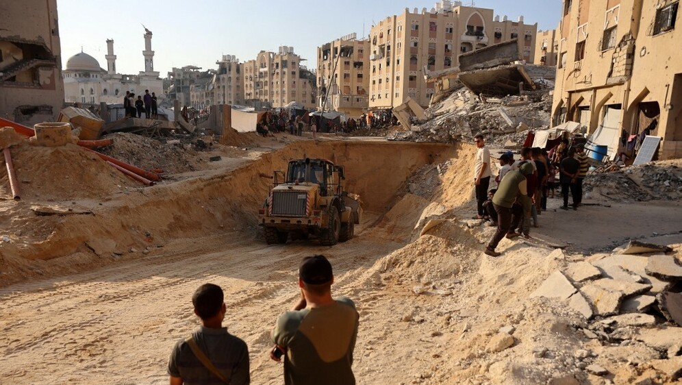 Iskopavanje tijela u Gazi