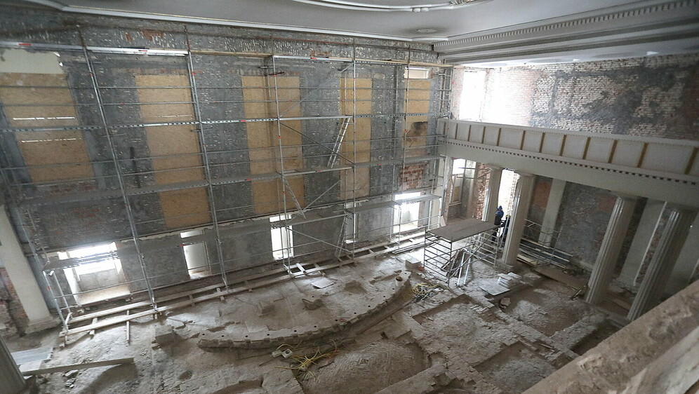 Radovi na zgradi Sabora - 27
