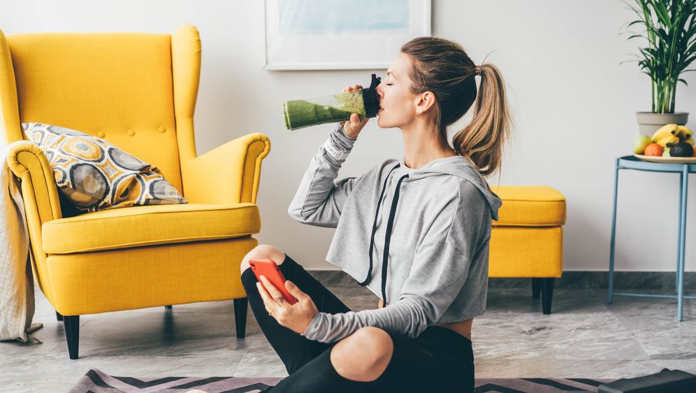 Zdravi napitak, ilustracija