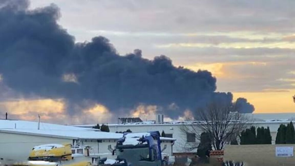 Požar u MOL-ovoj mađarskoj rafineriji