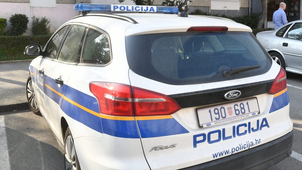 Policija na Trešnjevci, ilustracija