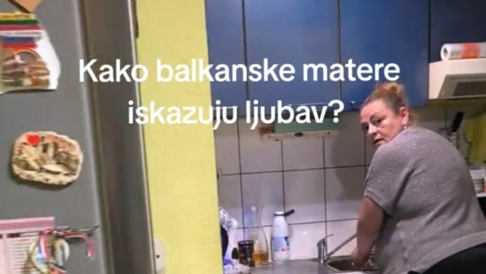 Iznenađena mama