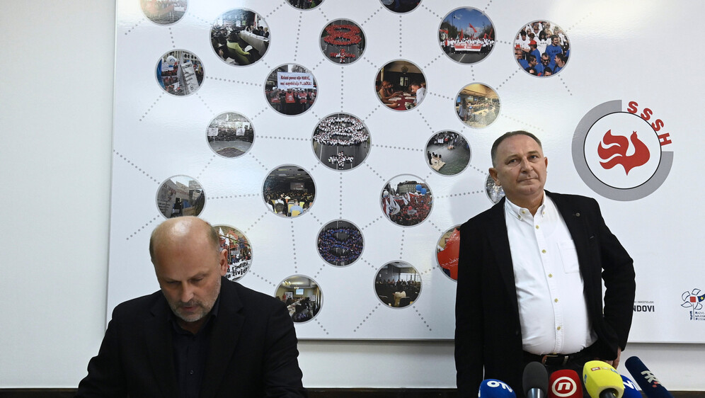 Konferencija za medije sindikata