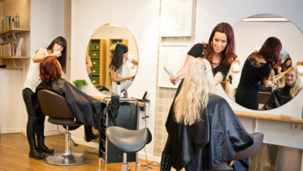 Frizerski salon, ilustracija