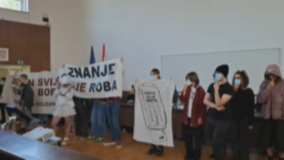 Prosvjed studenata Filozofskog fakulteta - 2