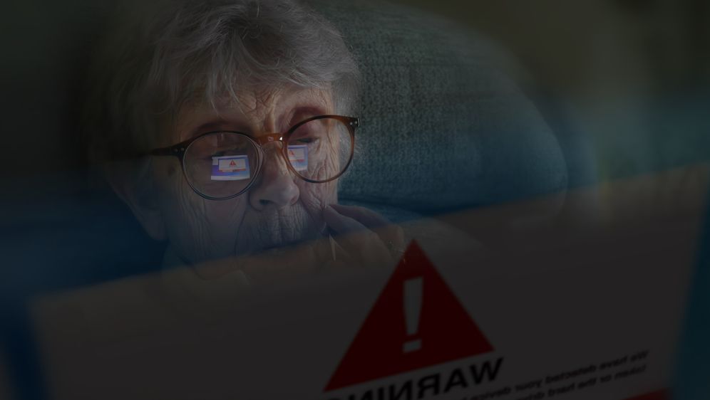 Prijevara na internetu, ilustracija