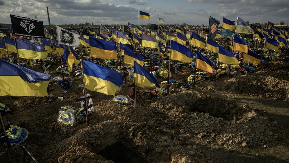 Grobovi za ukrajinske vojnike