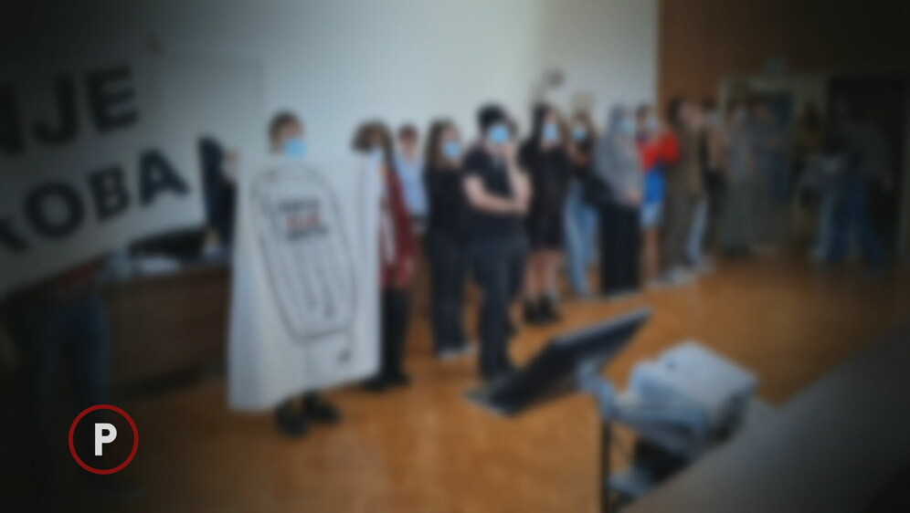 Provjereno: Prosvjed studenata Filozofskog fakulteta - 1