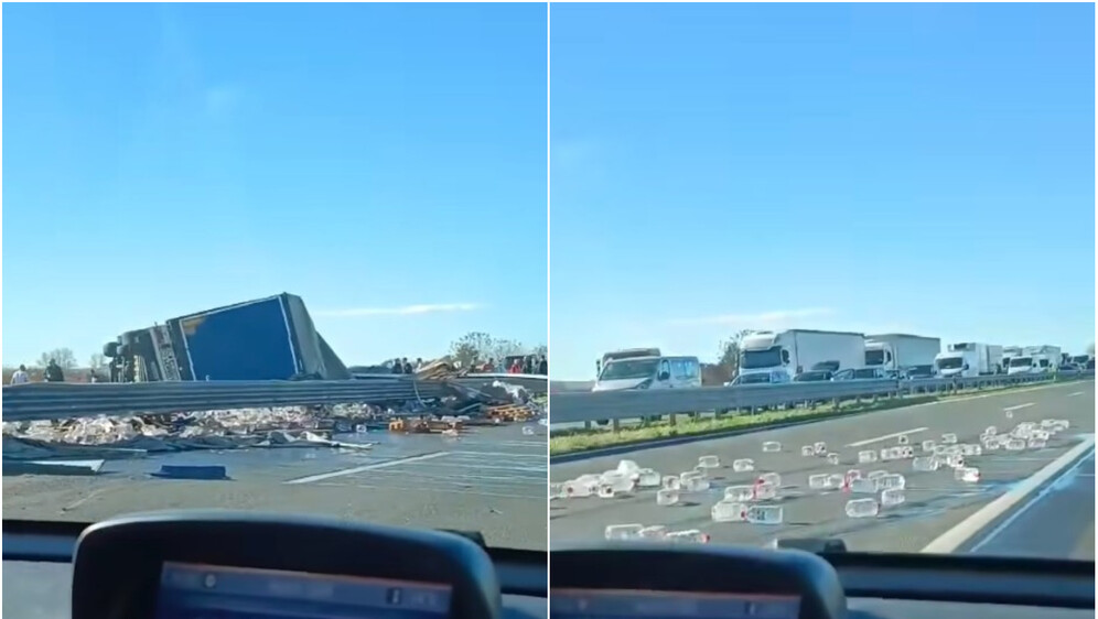 Prometna nesreća na zagrebačkoj obilaznici