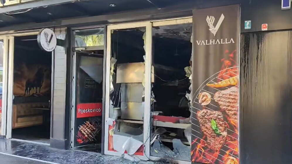 Tijekom noći je u Podgorici demoliran lokal turskog državljanina