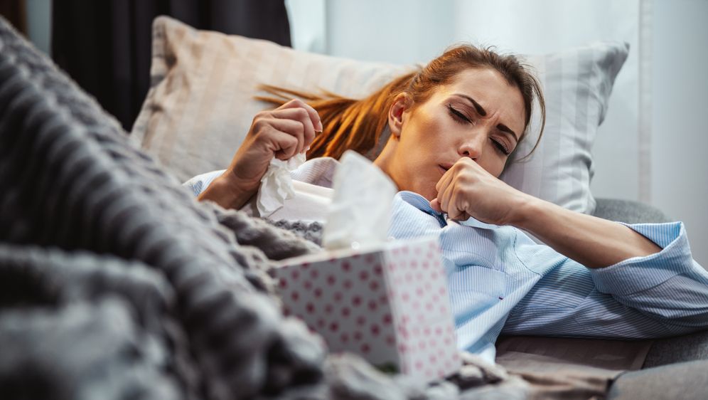 Prehlada, ilustracija