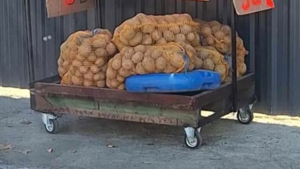 Pogreška u natpisu na tržnici