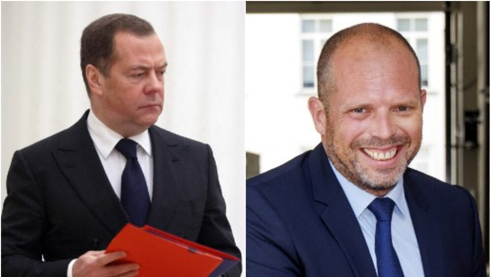 Dmitrij Medvedev, Theo Francken