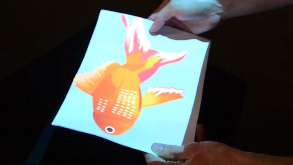 Flexpad je fleksibilni zaslon izrađen od papira