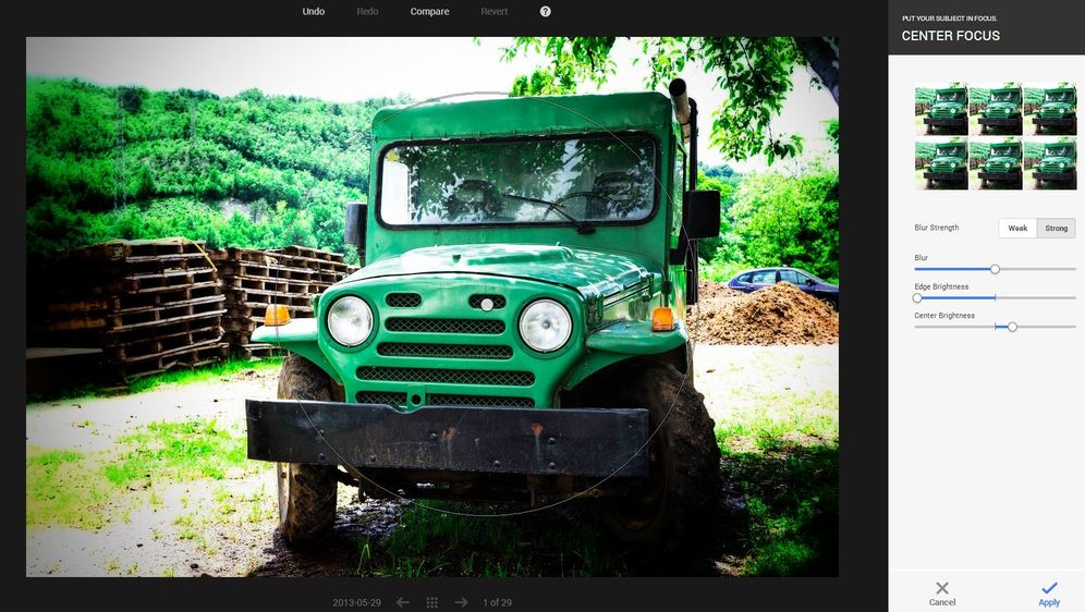 Google+ implementirao novi, napredniji alat za obradu fotografija