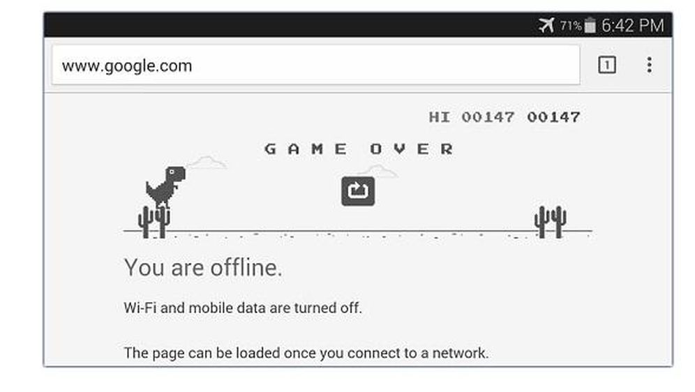 Ova skrivena Google Chrome igra zabavljat će vas satima ako izgubite internet vezu