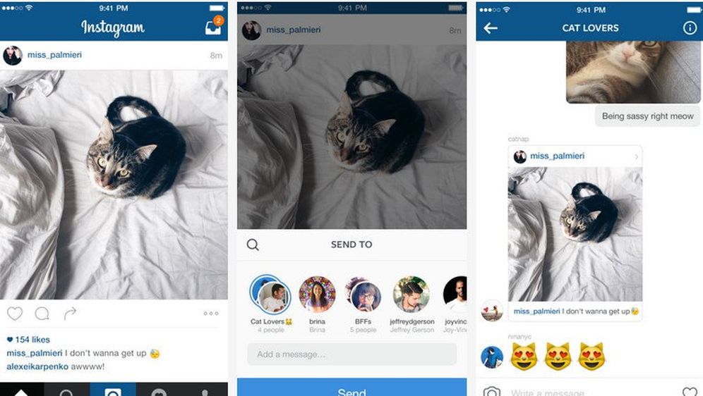 Nove opcije i poboljšanja Instagram Directa