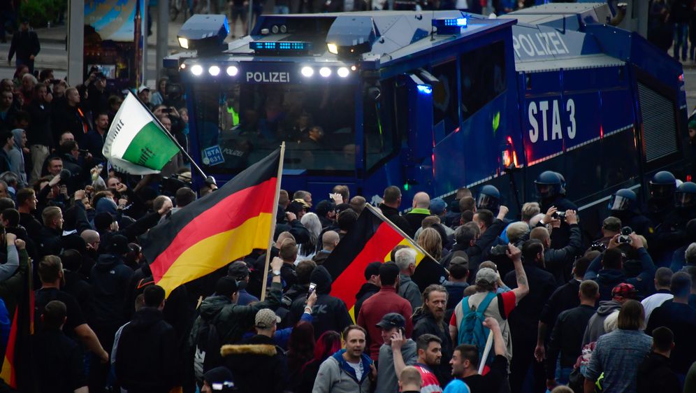 Prosvjedi u Chemnitzu (Foto: AFP)
