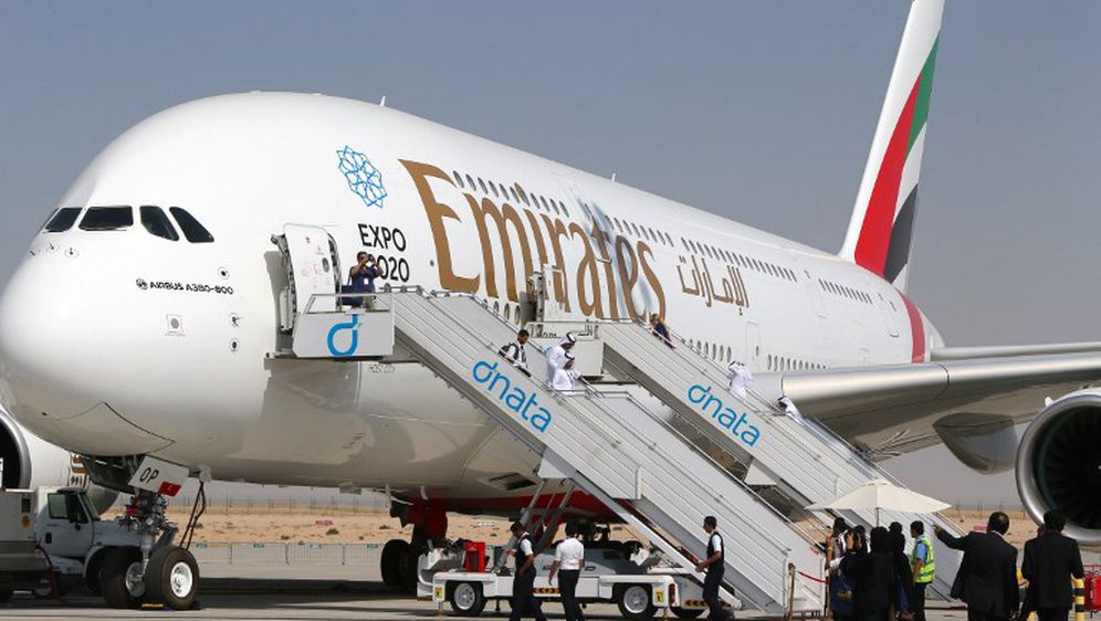 Avion Emiratesa, ilustracija (Foto: AFP)