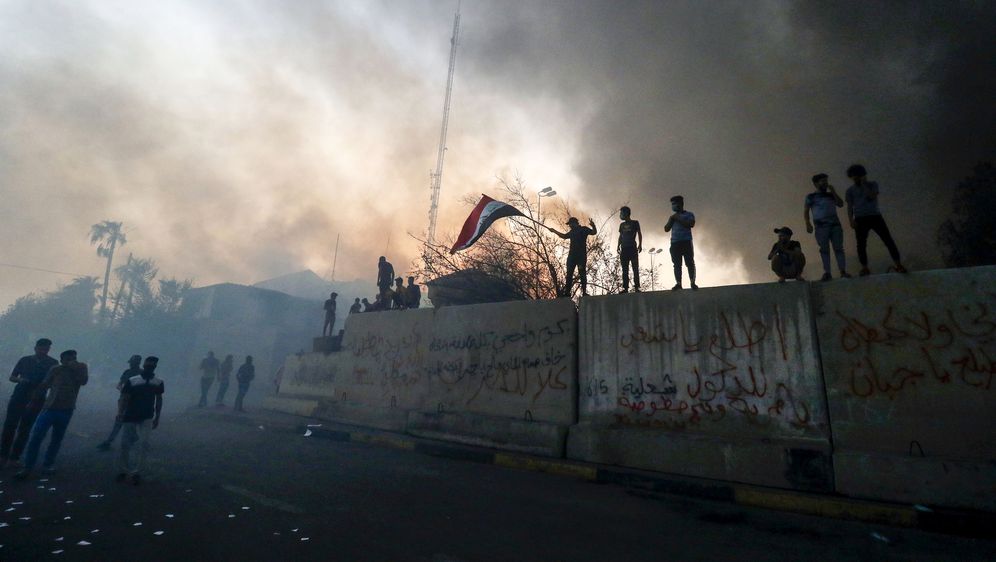 Nasilni prosvjedi u Iraku (Foto: AFP)