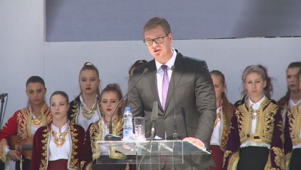 Govor Aleksandra Vučića na Kosovu (Foto: Dnevnik.hr)
