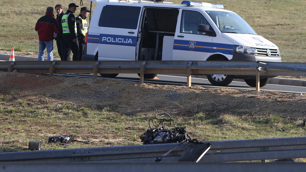 Policijski očevid nakon prometne nesreće (Foto: Arhiva/Kristina Stedul-Fabac)