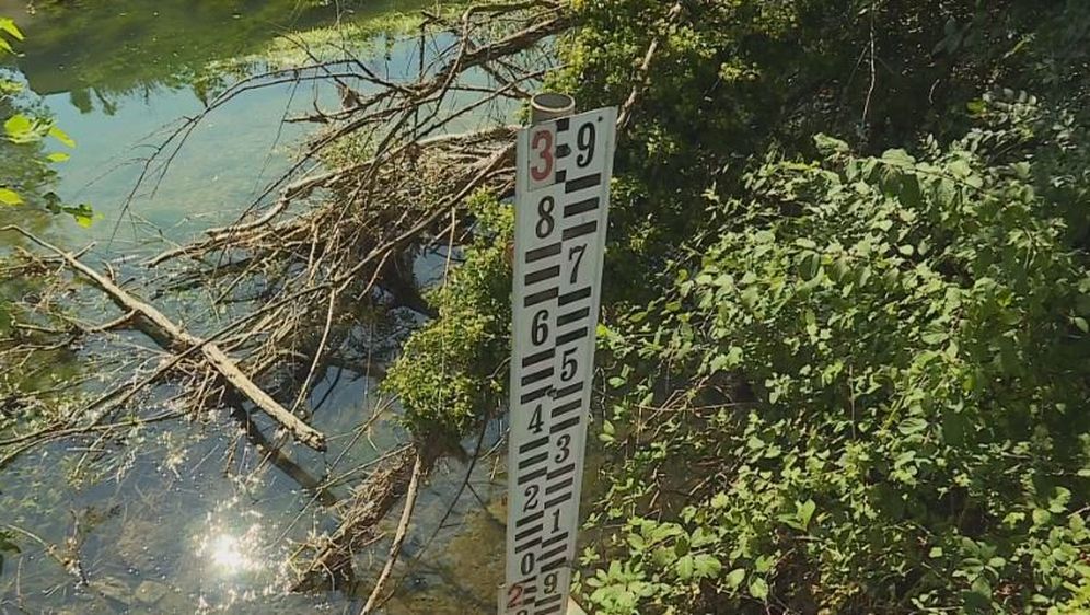 Dotok vode rijeke Vrljike još je uvijek slab (Foto: Dnevnik.hr) - 1