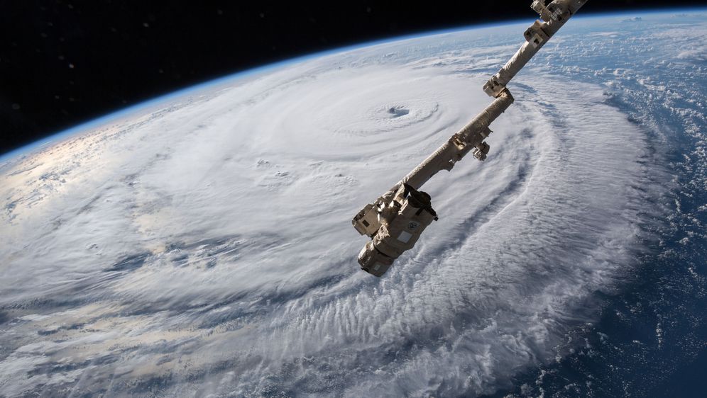 Uragan Florence iz svemira (Foto: AFP)