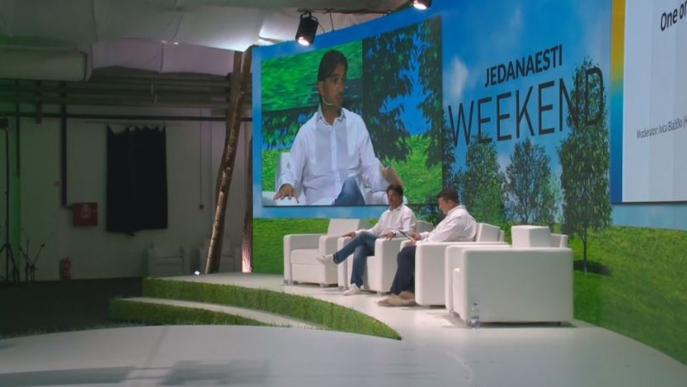 Izbornik hrvatske nogometne reprezentacije Zlatko Dalić na 11. Weekend Media Festivalu (Foto: Dnevnik.hr)