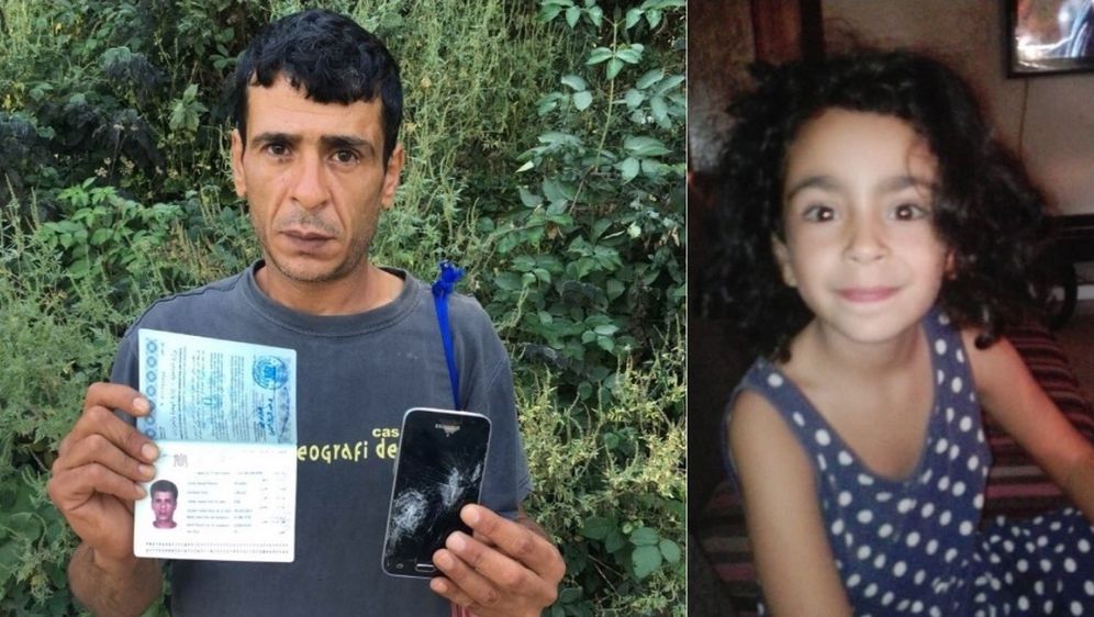 Sirijac koji je tvrdio da ga je policija razdvojila od kćeri (Foto: Twitter)