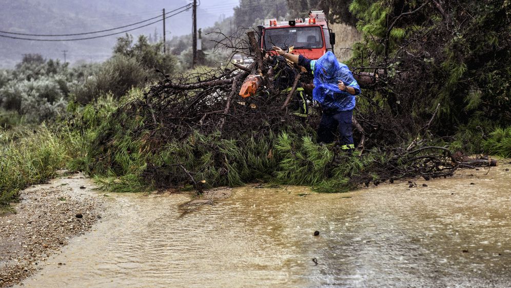 Olujno nevrijeme u Grčkoj (Foto: AFP)