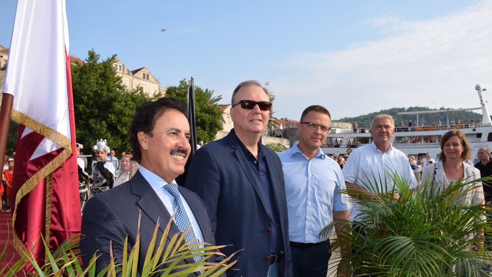 Izaslanstvo Katara na Korčuli promovira Svjetsko prvenstvo 2022. (Foto: Dnevnik.hr)